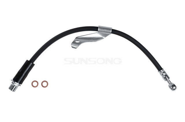Sunsong Brake Hydraulic Hose P/N:2202868 Fits: Chevrolet Captiva Sport 13-08, Chevrolet Equinox 09-07, Pontiac Torrent 09-07, Saturn Vue 10-08, Suzuki Xl-7 09-07 - Image 1