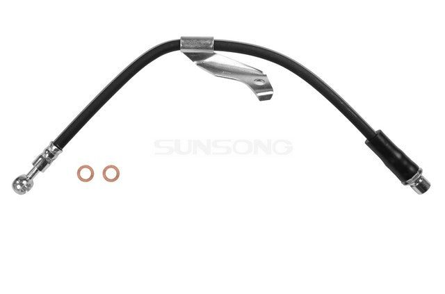 Sunsong Brake Hydraulic Hose P/N:2202869 Fits: Chevrolet Captiva Sport 13-08, Chevrolet Equinox 09-07, Pontiac Torrent 09-07, Saturn Vue 10-08, Suzuki Xl-7 09-07 - Image 1