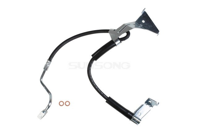 Sunsong Brake Hydraulic Hose P/N:2202896 Fits: Ford F-250 07-05, Ford F-250 Super Duty 07-05, Ford F-350 Super Duty 07-05 - Image 1