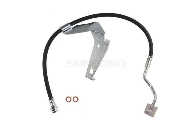 Sunsong Brake Hydraulic Hose P/N:2202904 Fits: Ford F-450 Super Duty 10-08, Ford F-550 Super Duty 10-08 - Image 1