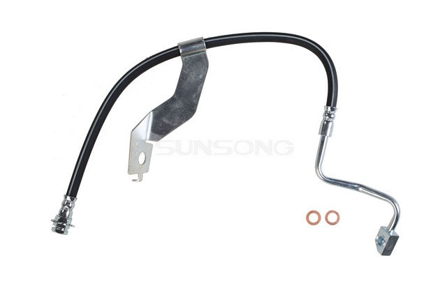 Sunsong Brake Hydraulic Hose P/N:2202906 Fits: Ford F-250 09-08, Ford F-250 Super Duty 12-08, Ford F-350 Super Duty 12-08 - Image 1