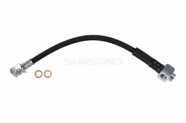 Sunsong Brake Hydraulic Hose P/N:2202920 Fits: Buick Rainier, Chevrolet Ssr, Chevrolet Trailblazer, Chevrolet Trailblazer Ext, GMC Envoy, GMC Envoy Xl, GMC Envoy Xuv, Isuzu Ascender, Oldsmobile Bravada, Saab 9-7x - Image 1