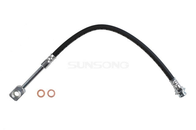 Sunsong Brake Hydraulic Hose P/N:2202926 Fits: Chevrolet Silverado 1500 06-03, Chevrolet Silverado 1500 Classic 2007, GMC Sierra 1500 06-03, GMC Sierra 1500 Classic 2007 - Image 1