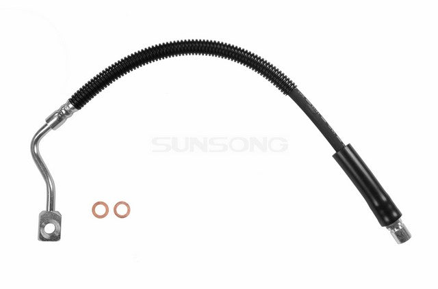 Sunsong Brake Hydraulic Hose P/N:2202930 Fits: Chevrolet Express 1500 09-08, Chevrolet Express 2500 13-08, Chevrolet Express 3500 14-04, GMC Savana 1500 11-08, GMC Savana 1500 2013, GMC Savana 2500 14-08, GMC Savana 3500 11-04, GMC Savana 3500 14-13 - Image 1