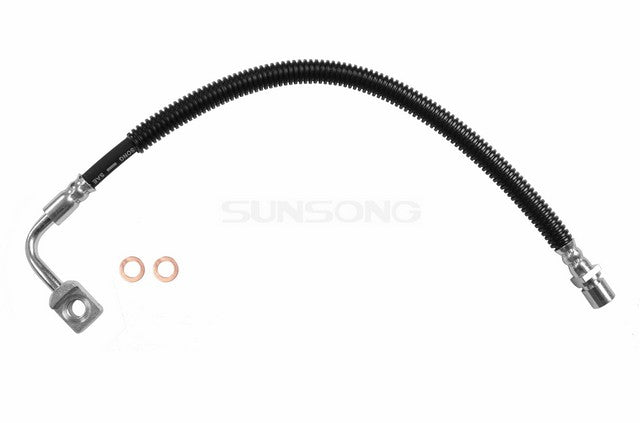 Sunsong Brake Hydraulic Hose P/N:2202931 Fits: Chevrolet Express 3500 09-05, Chevrolet Express 4500 2009, GMC Savana 3500 09-05, GMC Savana 4500 2009 - Image 1