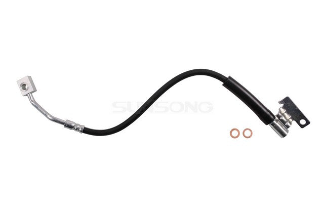 Sunsong Brake Hydraulic Hose P/N:2202939 Fits: Ford Crown Victoria 05-03, Lincoln Town Car 09-03, Lincoln Town Car 2011, Mercury Grand Marquis 05-03, Mercury Marauder 04-03 - Image 1