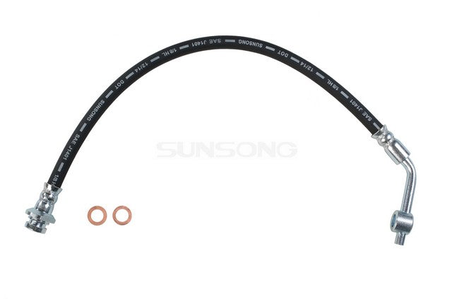 Sunsong Brake Hydraulic Hose P/N:2202961 Fits: Nissan Frontier 04-98, Nissan Np300 10-09, Nissan Xterra 04-00 - Image 1