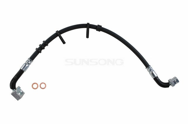 Sunsong Brake Hydraulic Hose P/N:2202971 Fits: Ford E-150 2007, Ford E-250 07-05, Ford E-350 Super Duty 07-05, Ford E-450 Super Duty 07-06 - Image 1