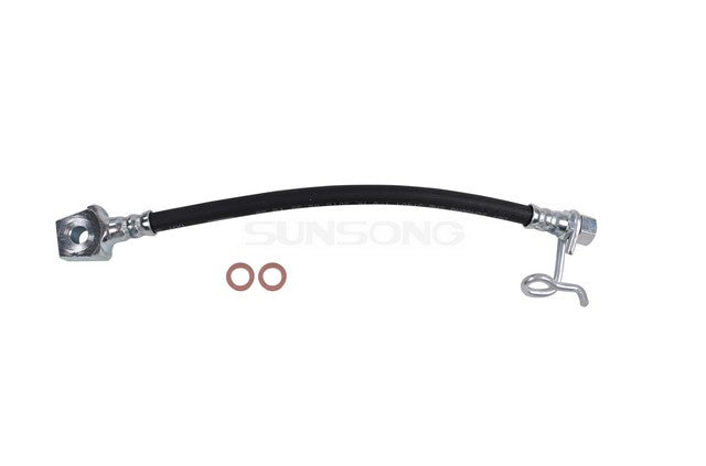 Sunsong Brake Hydraulic Hose P/N:2202974 Fits: Ford F-450 Super Duty 10-09, Ford F-53 Motorhome Chassis 04-99, Ford F-53 Motorhome Chassis 09-06, Ford F-550 Super Duty 10-08 - Image 1