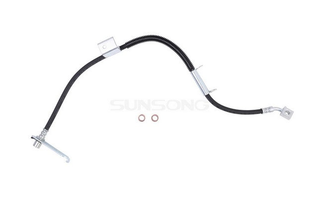 Sunsong Brake Hydraulic Hose P/N:2202979B Fits: Chevrolet Express 1500 14-03, Chevrolet Express 2500 05-03, GMC Savana 1500 14-03, GMC Savana 2500 05-03 - Image 1