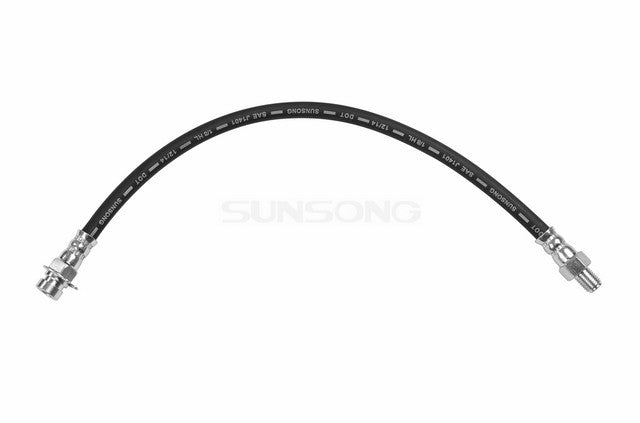 Sunsong Brake Hydraulic Hose P/N:2203001 Fits: Cadillac Series 60, Cadillac Series 60 Special Fleetwood, Cadillac Series 61, Cadillac Series 62, Cadillac Series 63, Cadillac Series 67, Cadillac Series 75, Cadillac Series 75 Fleetwood - Image 1