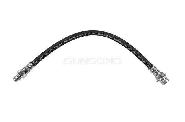 Sunsong Brake Hydraulic Hose P/N:2203005 Fits: Cadillac Commercial Chassis, Cadillac Deville, Cadillac Eldorado, Cadillac Series 60 Fleetwood, Cadillac Series 62, Cadillac Series 70 Fleetwood Eldorado, Cadillac Series 75 Fleetwood, Chrysler C33 - Image 1