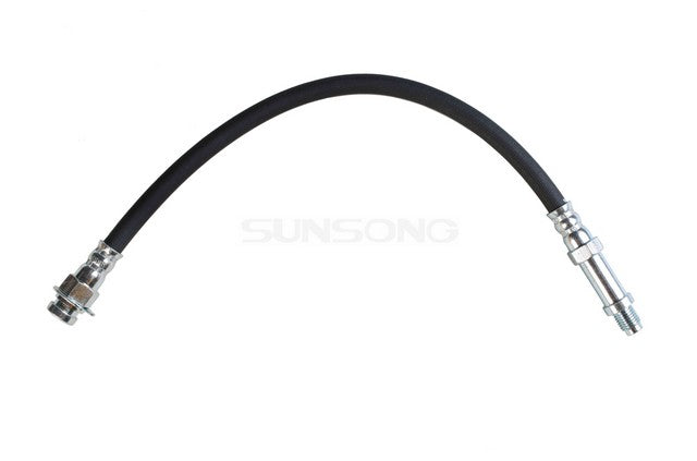 Sunsong Brake Hydraulic Hose P/N:2203019 Fits: Chevrolet Bel Air, Chevrolet Biscayne, Chevrolet Brookwood, Chevrolet Del Ray, Chevrolet El Camino, Chevrolet Impala, Chevrolet Kingswood, Chevrolet Nomad, Chevrolet Parkwood, Chevrolet Sedan Delivery - Image 1