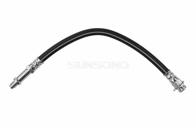 Sunsong Brake Hydraulic Hose P/N:2203025 Fits: Buick Special, Chevrolet Bel Air, Chevrolet Biscayne, Chevrolet Impala, Chrysler 300, Chrysler Imperial, Chrysler New Yorker, Chrysler Newport, Chrysler TOWN &amp; COUNTRY, Dodge Challenger - Image 1