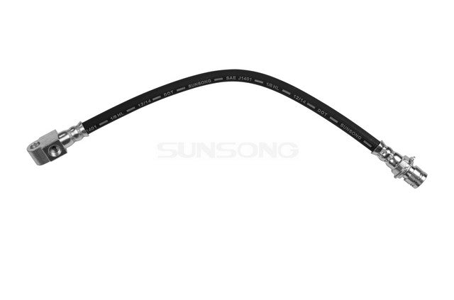 Sunsong Brake Hydraulic Hose P/N:2203033 Fits: Buick Gs, Buick Gs 350, Buick Gs 400, Buick Gs 455, Buick Skylark, Buick Special, Buick Sportwagon, Chevrolet Camaro, Chevrolet Chevelle, Chevrolet El Camino - Image 1