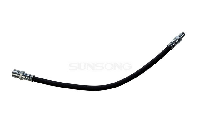 Sunsong Brake Hydraulic Hose P/N:2203038 Fits: Audi 100 Series, Volkswagen Beetle, Volkswagen Fastback, Volkswagen Karmann Ghia, Volkswagen Pointer, Volkswagen Pointer Truck, Volkswagen Sedan, Volkswagen Squareback - Image 1