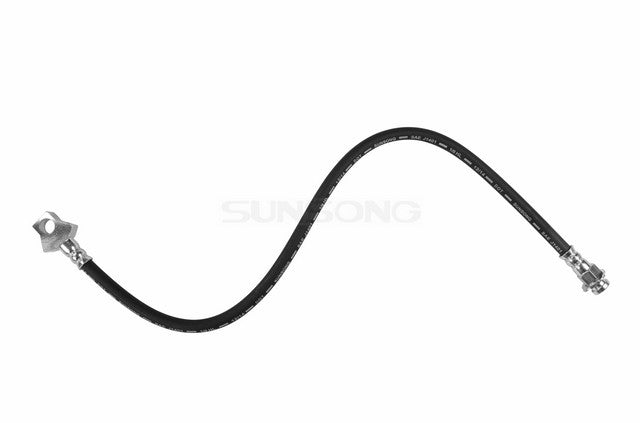 Sunsong Brake Hydraulic Hose P/N:2203057 Fits: Dodge D100, Dodge D150, Dodge D200, Dodge D250, Dodge D300, Dodge D350, Dodge Ramcharger, Dodge W100, Dodge W150, Dodge W200, Dodge W250, Dodge W300, Dodge W350, Plymouth Trailduster - Image 1