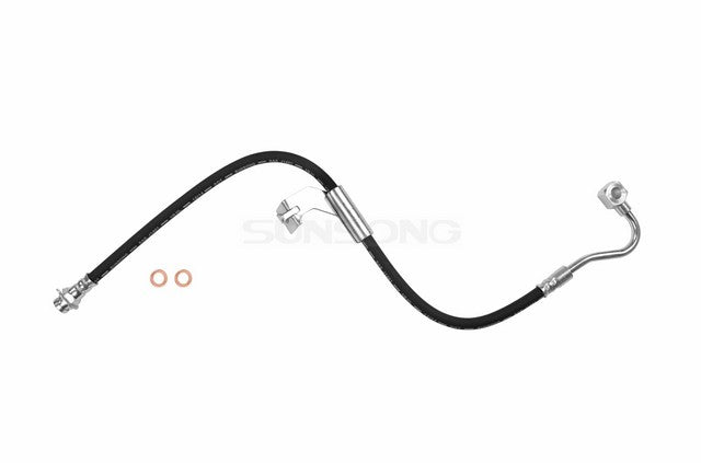 Sunsong Brake Hydraulic Hose P/N:2203066 Fits: Chevrolet G30 95-83, GMC G3500 96-83 - Image 1