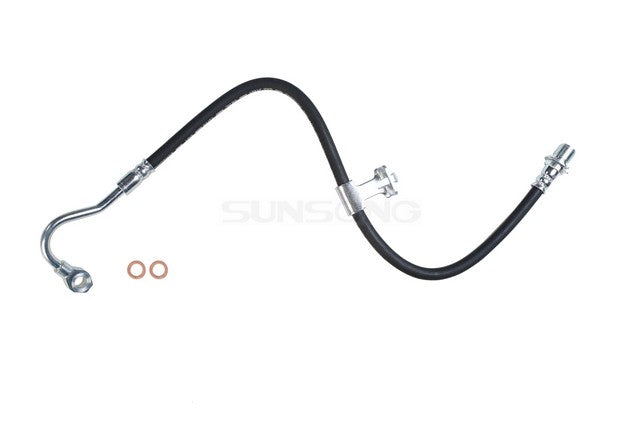 Sunsong Brake Hydraulic Hose P/N:2203085 Fits: Chevrolet C20, Chevrolet C20 Suburban, Chevrolet C30, Chevrolet P20, Chevrolet R20, Chevrolet R20 Suburban, Chevrolet R2500 Suburban, Chevrolet Suburban, GMC C2500, GMC C2500 Suburban - Image 1