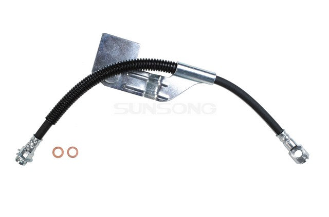 Sunsong Brake Hydraulic Hose P/N:2203102 Fits: Buick Reatta 91-90, Buick Riviera 91-90, Cadillac Allante 92-90, Cadillac Eldorado 91-90, Cadillac Seville 91-90, Oldsmobile Toronado 1991 - Image 1
