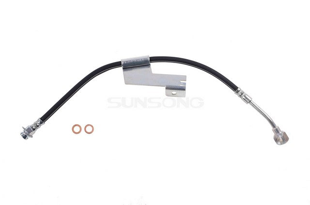 Sunsong Brake Hydraulic Hose P/N:2203103 Fits: Chevrolet C2500 Suburban 95-92, Chevrolet C3500 94-93, GMC C2500 Suburban 95-92, GMC C3500 94-93 - Image 1