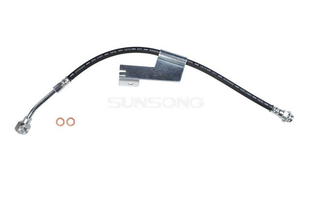 Sunsong Brake Hydraulic Hose P/N:2203104 Fits: Chevrolet C2500 Suburban 95-92, Chevrolet C3500 94-93, GMC C2500 Suburban 95-92, GMC C3500 94-93 - Image 1