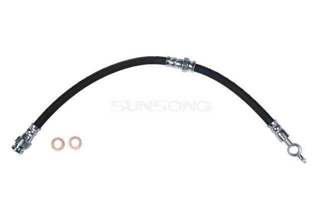 Sunsong Brake Hydraulic Hose P/N:2203124 Fits: Mazda 323 95-90, Mazda 626 02-93, Mazda Mx-3 96-92, Mazda Mx-6 97-93, Mazda Protege 98-90 - Image 1