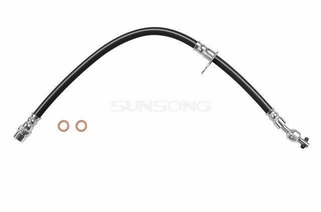 Sunsong Brake Hydraulic Hose P/N:2203136 Fits: Chevrolet Prizm 02-98, Geo Prizm 97-93, Toyota Corolla 02-95 - Image 1