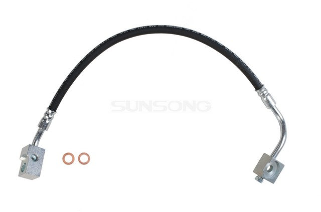 Sunsong Brake Hydraulic Hose P/N:2203138 Fits: Ford E-250 Econoline 89-88, Ford E-250 Econoline Club Wagon 89-88, Ford E-350 Econoline 89-88, Ford E-350 Econoline Club Wagon 89-88 - Image 1