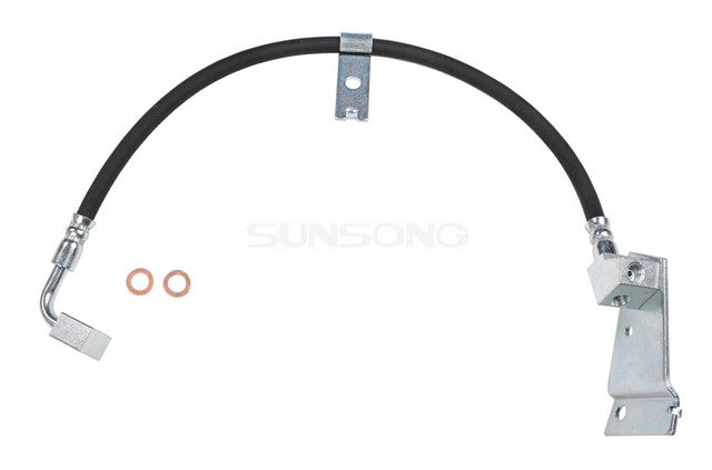 Sunsong Brake Hydraulic Hose P/N:2203140 Fits: Dodge B150 1994, Dodge B1500 97-95, Dodge B250 1994, Dodge B2500 97-95, Dodge B350 1994, Dodge B3500 97-95 - Image 1