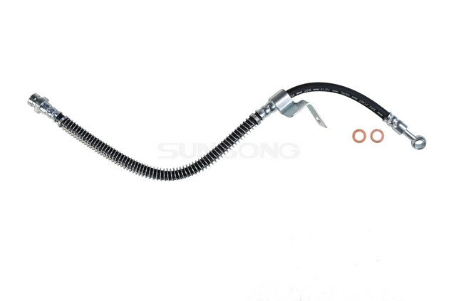 Sunsong Brake Hydraulic Hose P/N:2203184 Fits: Hyundai Elantra 00-96, Hyundai Tiburon 01-97 - Image 1
