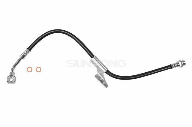 Sunsong Brake Hydraulic Hose P/N:2203190 Fits: Chevrolet Express 1500 02-96, Chevrolet Express 2500 02-96, GMC Savana 1500 02-96, GMC Savana 2500 02-96 - Image 1