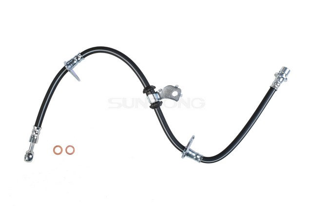 Sunsong Brake Hydraulic Hose P/N:2203201 Fits: Acura Integra 01-94, Honda Civic 1995, Honda Civic Del Sol 97-94 - Image 1