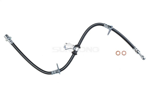 Sunsong Brake Hydraulic Hose P/N:2203202 Fits: Acura Integra 01-94, Honda Civic 1995, Honda Civic Del Sol 97-94 - Image 1