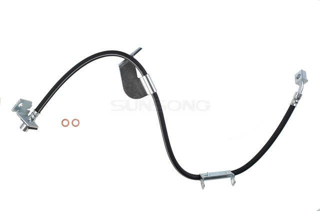 Sunsong Brake Hydraulic Hose P/N:2203213 Fits: Chevrolet Express 2500, Chevrolet Express 3500, Chevrolet Express 4500, Chevrolet Express Cargo, Chevrolet Express Pasajeros, GMC Savana 2500, GMC Savana 3500, GMC Savana 4500 - Image 1