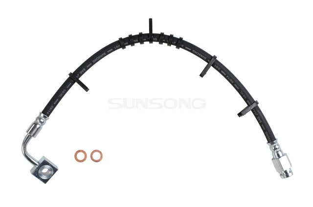 Sunsong Brake Hydraulic Hose P/N:2203267 Fits: Dodge Ram 1500 01-00, Dodge Ram 2500 02-00, Dodge Ram 3500 02-00 - Image 1