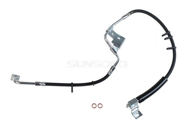 Sunsong Brake Hydraulic Hose P/N:2203278 Fits: Dodge Ram 1500 01-00, Dodge Ram 2500 02-00, Dodge Ram 3500 02-00 - Image 1