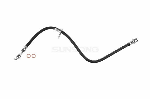 Sunsong Brake Hydraulic Hose P/N:2203312 Fits: Lexus Es300 03-02, Lexus Es330 06-04, Lexus Es350 12-07, Toyota Avalon 12-05, Toyota Camry 11-02, Toyota Solara 08-04 - Image 1