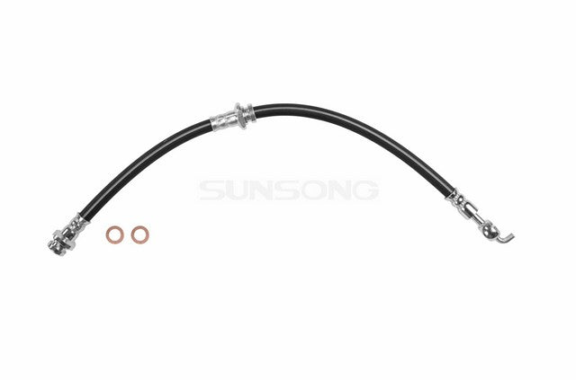 Sunsong Brake Hydraulic Hose P/N:2203336 Fits: Chevrolet Luv 05-98, Honda Passport 95-94, Isuzu Amigo 93-89, Isuzu Pickup 95-88, Isuzu Rodeo 95-91, Isuzu Trooper 91-87 - Image 1