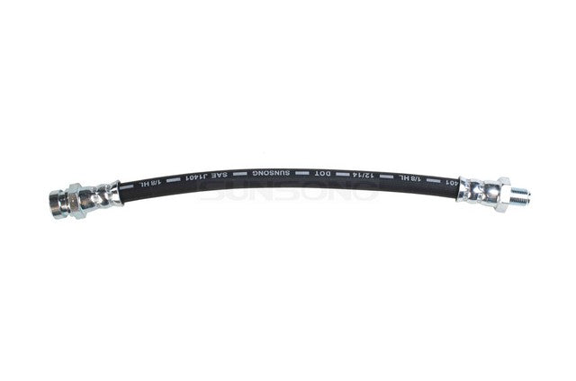 Sunsong Brake Hydraulic Hose P/N:2203360 Fits: Dodge Stealth, Eagle 2000 Gtx, Mitsubishi 3000gt, Mitsubishi Diamante, Mitsubishi Eclipse, Mitsubishi Expo, Mitsubishi Galant, Mitsubishi Mirage, Plymouth Colt - Image 1