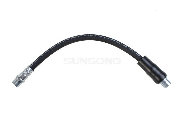 Sunsong Brake Hydraulic Hose P/N:2203369 Fits: Audi 80 92-90, Audi 80 Quattro 92-90, Audi 90 91-90, Audi 90 95-93, Audi 90 Quattro 95-90, Audi Cabriolet 98-95, Audi Coupe Quattro 91-90 - Image 1