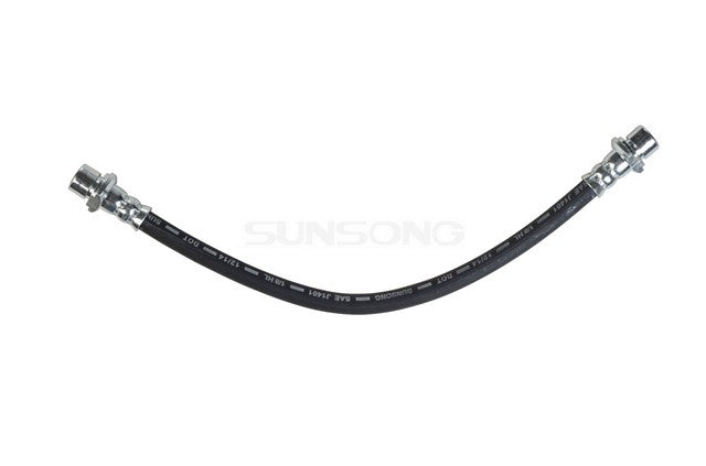 Sunsong Brake Hydraulic Hose P/N:2203377 Fits: Chevrolet Prizm, Lexus Gx460, Lexus Lx570, Toyota 4runner, Toyota Corolla, Toyota Fj Cruiser, Toyota Land Cruiser, Toyota Rav4, Toyota Sienna, Toyota Yaris - Image 1