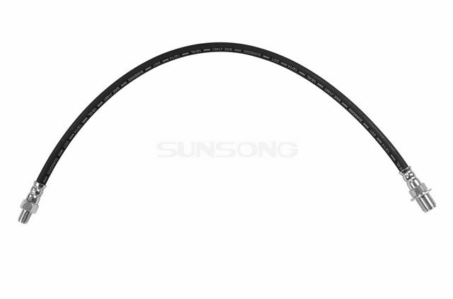 Sunsong Brake Hydraulic Hose P/N:2203400 Fits: Dodge B-2 50-48, Dodge B-3 52-51, Dodge C-1 Truck 55-54, Dodge C-3 1954, Dodge C-3 1956, Dodge W200 Series 67-62, Fargo W200 Pickup 67-66 - Image 1