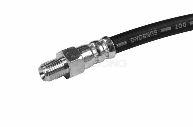 Sunsong Brake Hydraulic Hose P/N:2203400 Fits: Dodge B-2 50-48, Dodge B-3 52-51, Dodge C-1 Truck 55-54, Dodge C-3 1954, Dodge C-3 1956, Dodge W200 Series 67-62, Fargo W200 Pickup 67-66 - Image 2