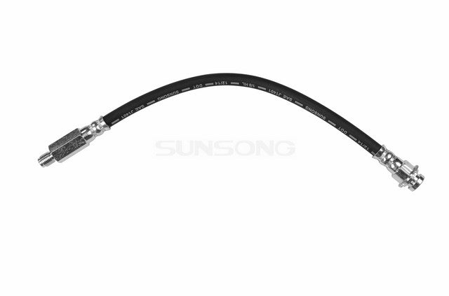 Sunsong Brake Hydraulic Hose P/N:2203408 Fits: Cadillac Calais, Cadillac Commercial Chassis, Cadillac Deville, Cadillac Fleetwood, Pontiac Bonneville, Pontiac Catalina, Pontiac Executive, Pontiac Parisienne - Image 1