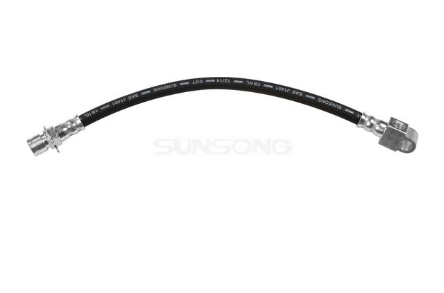 Sunsong Brake Hydraulic Hose P/N:2203409 Fits: Cadillac Commercial Chassis, Cadillac Fleetwood, Chevrolet Bel Air, Chevrolet Biscayne, Chevrolet Caprice, Chevrolet Estate, Chevrolet Impala, Chevrolet Kingswood - Image 1