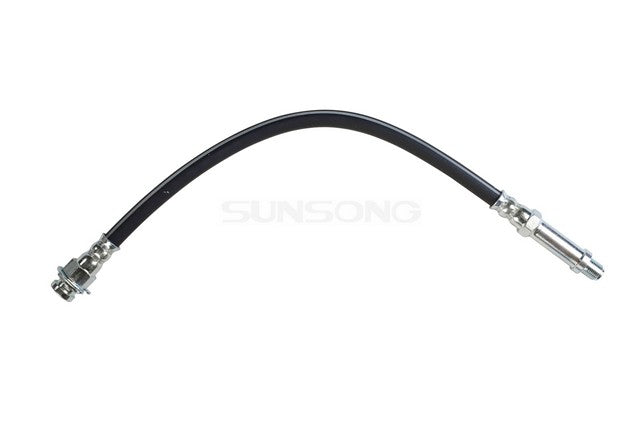 Sunsong Brake Hydraulic Hose P/N:2203410 Fits: Ford Falcon, Ford Mustang, Ford Ranch Wagon, Ford Ranchero, Mercury Caliente, Mercury Capri, Mercury Comet, Mercury Cougar, Mercury Cyclone, Mercury Villager, Mercury Voyager - Image 1