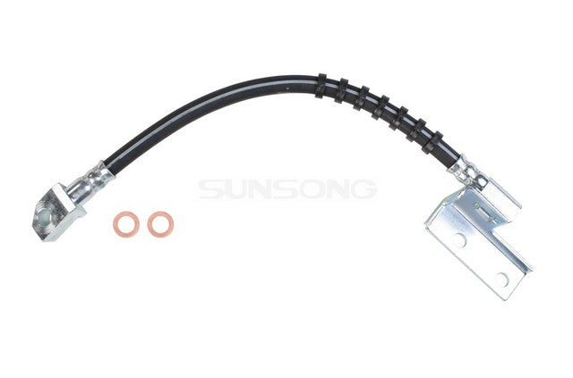 Sunsong Brake Hydraulic Hose P/N:2203417 Fits: Ford Fairlane 70-68, Ford Falcon 70-68, Ford Ranchero 71-68, Ford Torino 71-68, Mercury Comet 1971, Mercury Comet 69-68, Mercury Cyclone 71-69, Mercury Montego 71-68 - Image 1