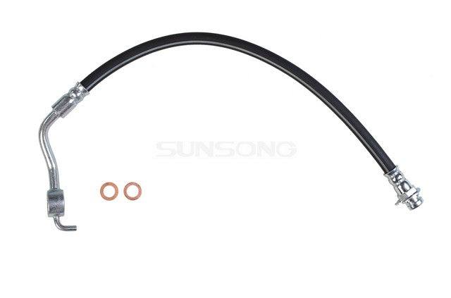Sunsong Brake Hydraulic Hose P/N:2203426 Fits: Ford E-250 Econoline 77-76, Ford E-250 Econoline Club Wagon 77-76, Ford E-350 Econoline 1977, Ford E-350 Econoline Club Wagon 1977 - Image 1