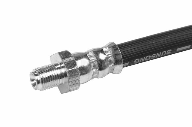 Sunsong Brake Hydraulic Hose P/N:2203427 Fits: Dodge 2000 Gtx, Dodge Challenger, Dodge Colt, Dodge Stealth, Eagle 2000 Gtx, Eagle Summit, Mitsubishi 3000gt, Mitsubishi Cordia, Mitsubishi Diamante - Image 3